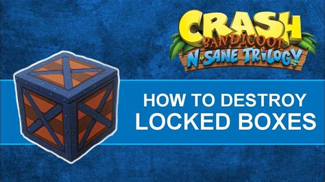 break metal boxes crash bandicoot ps4|breaking metal boxes in bandicoot.